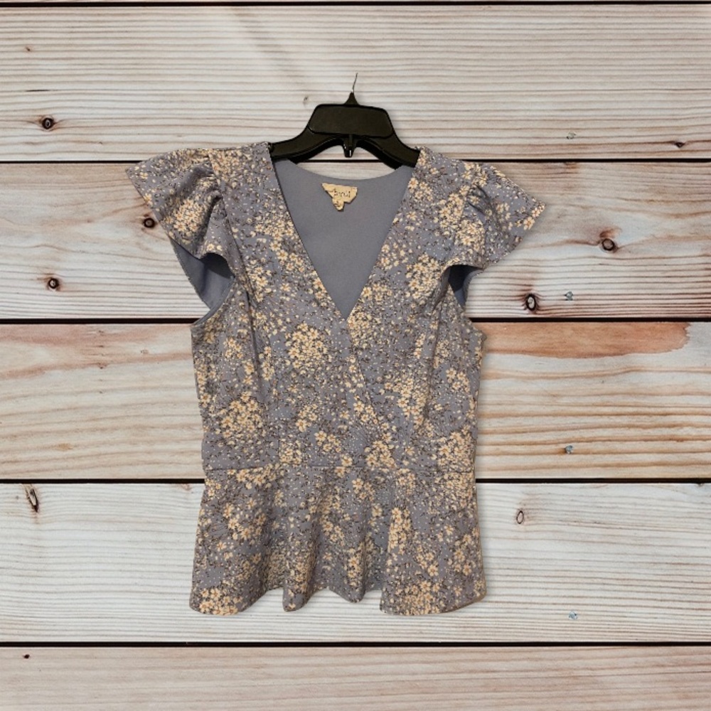 Floral Peplum Top